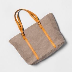 Hearth and Hand Canvas and Leather Tote